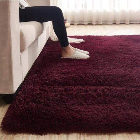 Light fluffy shaggy Rug/Carpet 150X200CM - purple