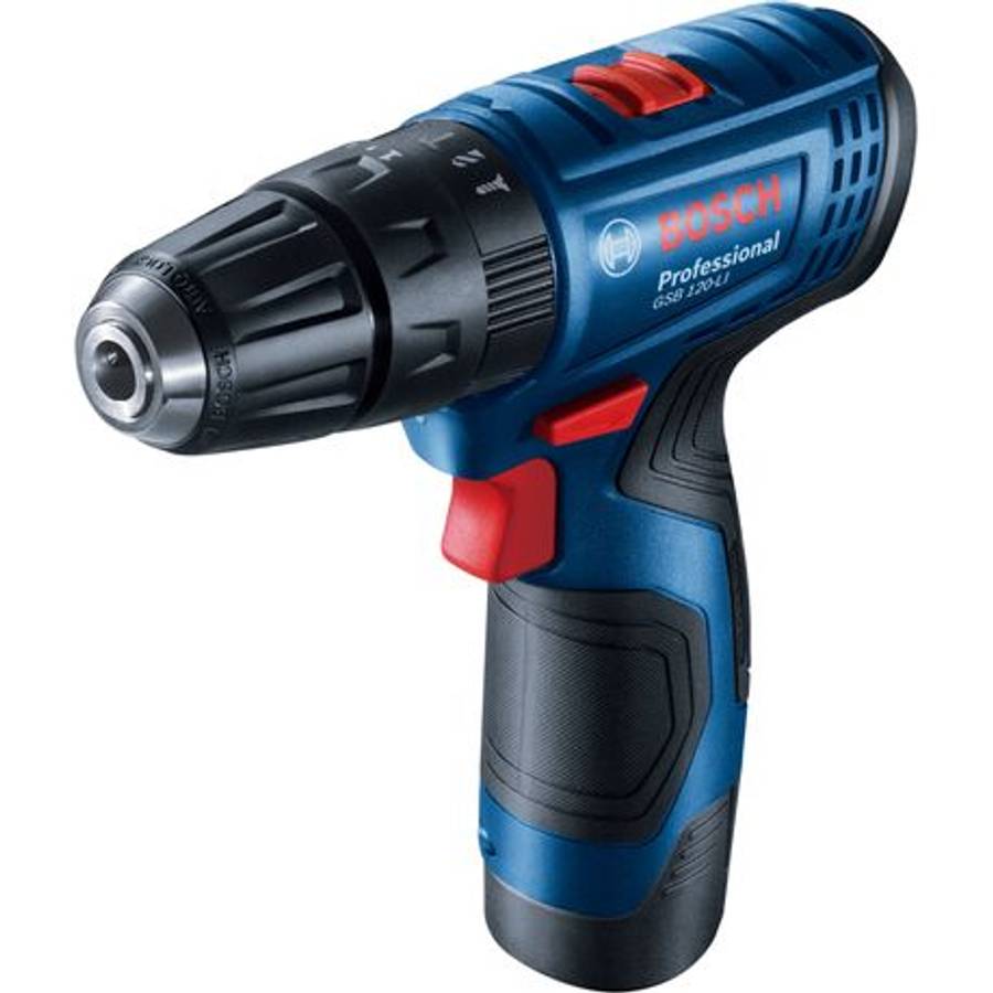 Bosch - Cordless 12V Drill Driver - GSB 120-LI + 23 accessory pieces - Bosch - Cordless 12V Drill...