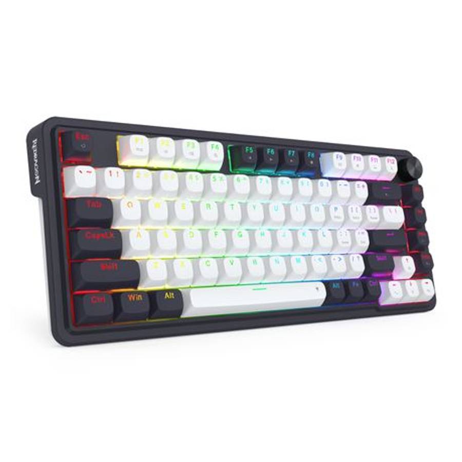 Redragon - K673 Ucal 75% Magnetic Ultramag Switch Wired Keyboard - Black - Redragon - K673 Ucal 7...