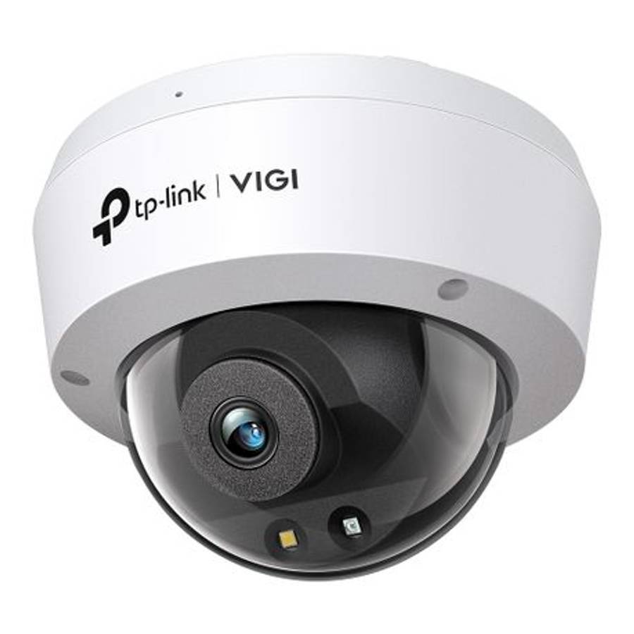 Tp-Link - Vigi C250(4mm) 5MP Full-Color Dome Network Camera, 24h Night Vision - Tp-Link - Vigi C2...
