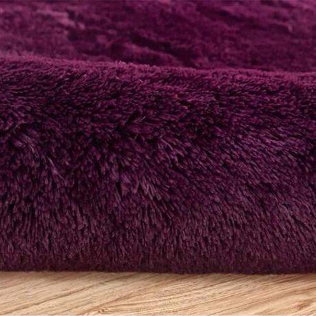 Light fluffy shaggy Rug/Carpet 150X200CM - purple