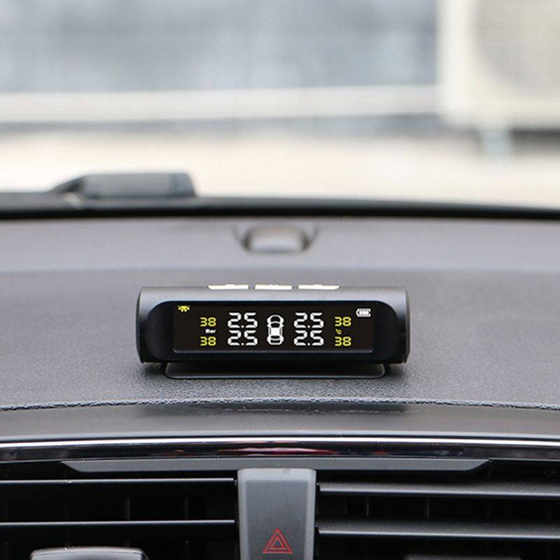 Advanced Solar Tire Pressure Monitoring System with Automatic Alert