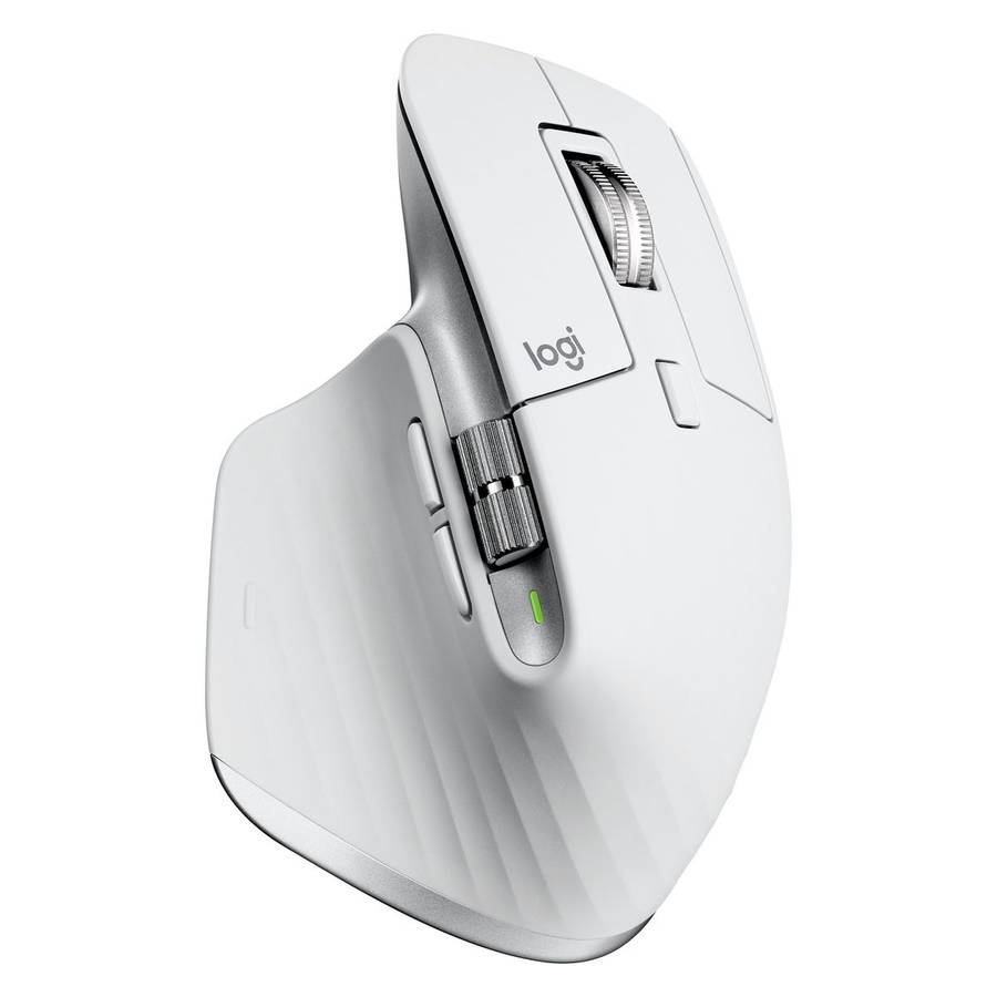 Logitech MX Master 3S Performance Wireless Mouse - PALE GREY