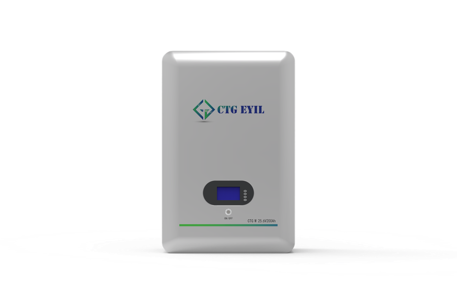 CTG EYIL Wallmount Lithium Ion battery 24V 200Ah 5.12Kwh Lithium battery