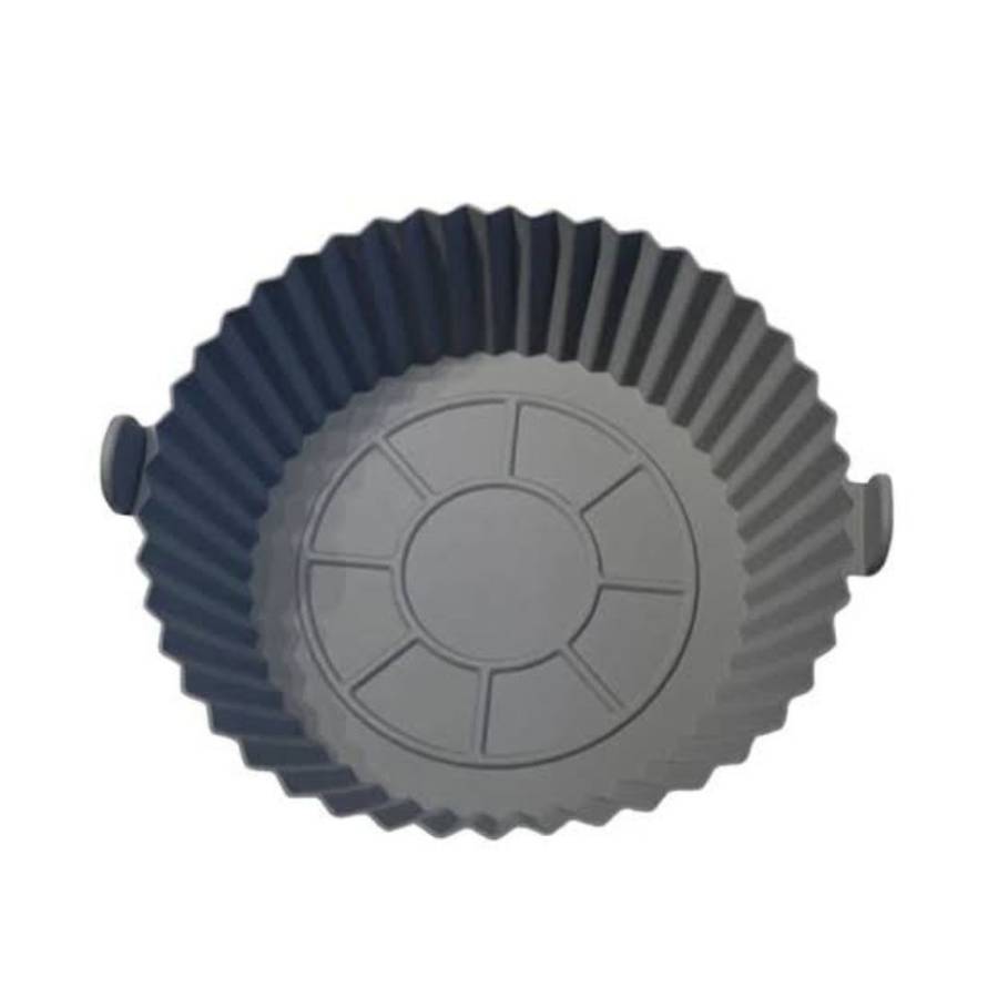 20cm Air Fryer Reusable Silicone Liner With Handles