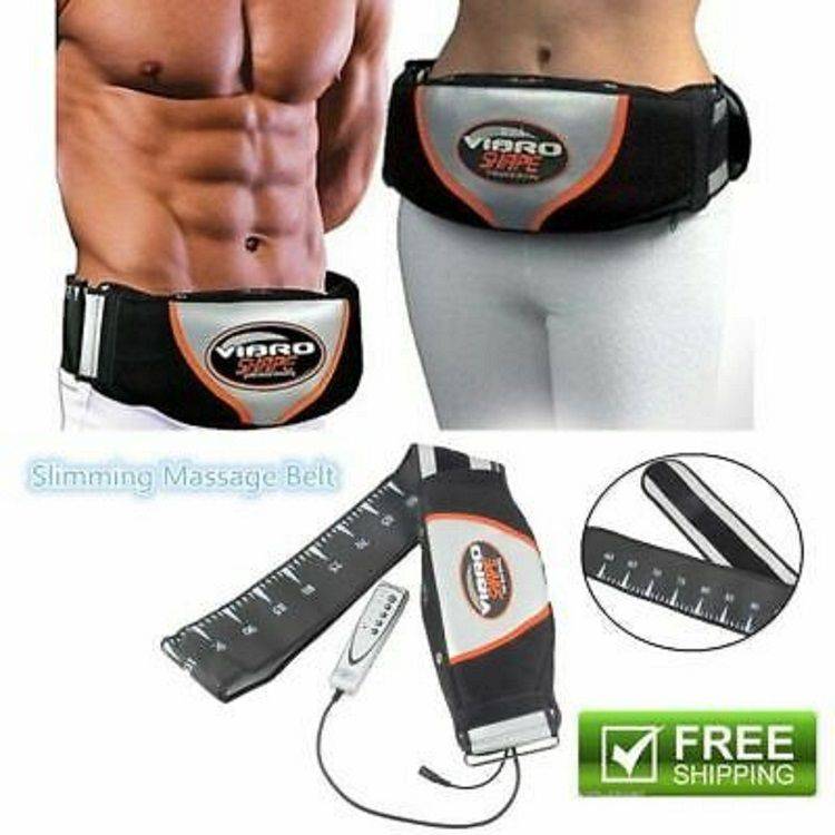 Vibro Vibration Heating Slimming Shape Belt Massager