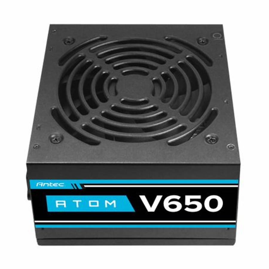 Antec - Atom V650 Non-Modular Power Supply - Antec - Atom V650 Non-Modular Power Supply