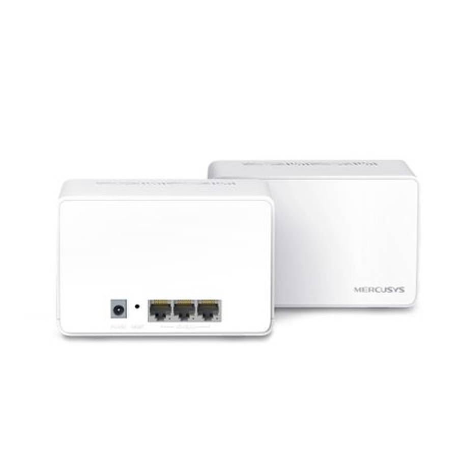 Tp-Link - Mercusys - Halo H80X(2-Pack) AX3000 WiFi 6 Mesh System - Tp-Link - Mercusys - Halo H80X...