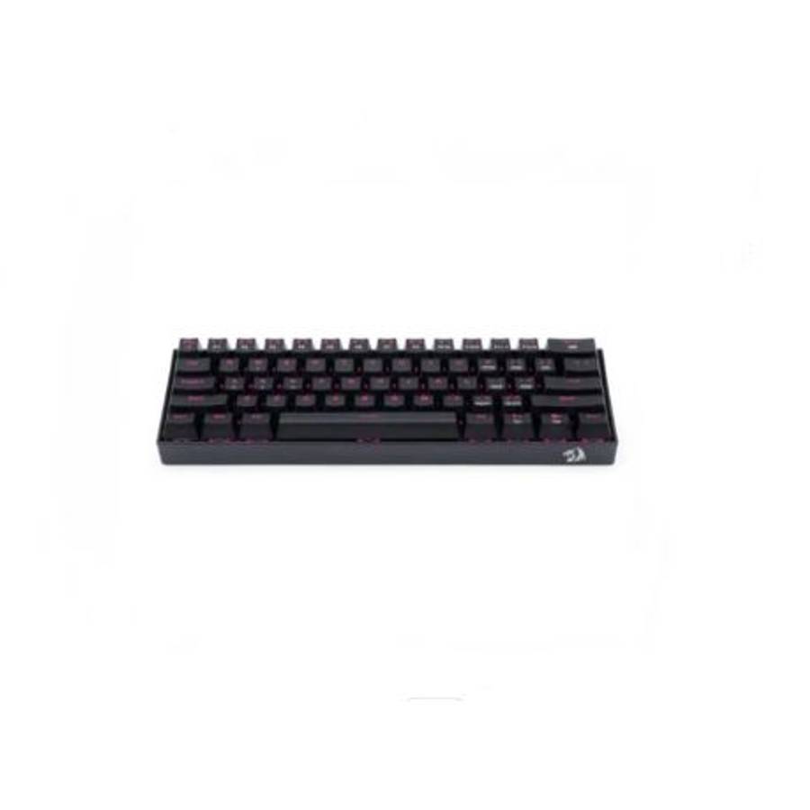 Redragon - Dragonborn Wired Mechanical Keyboard RGB 61 Key Design - Black - Redragon - Dragonborn...