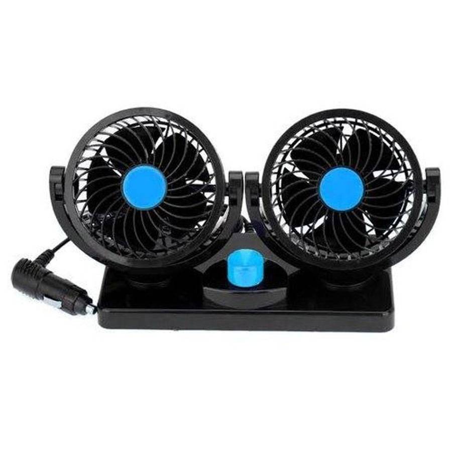Mini Double Headed Vehicle Fan