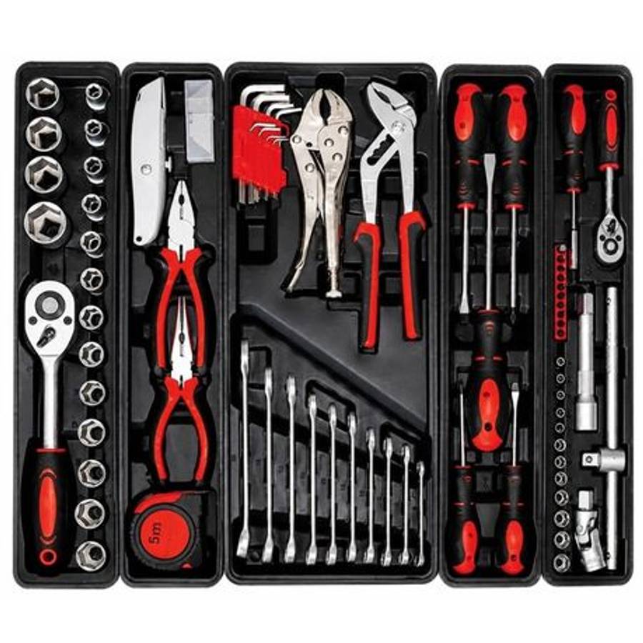Martlet - 85 Piece Hand Tool Set in Cantilever Metal Box (5-Tray ) - Martlet - 85 Piece Hand Tool...
