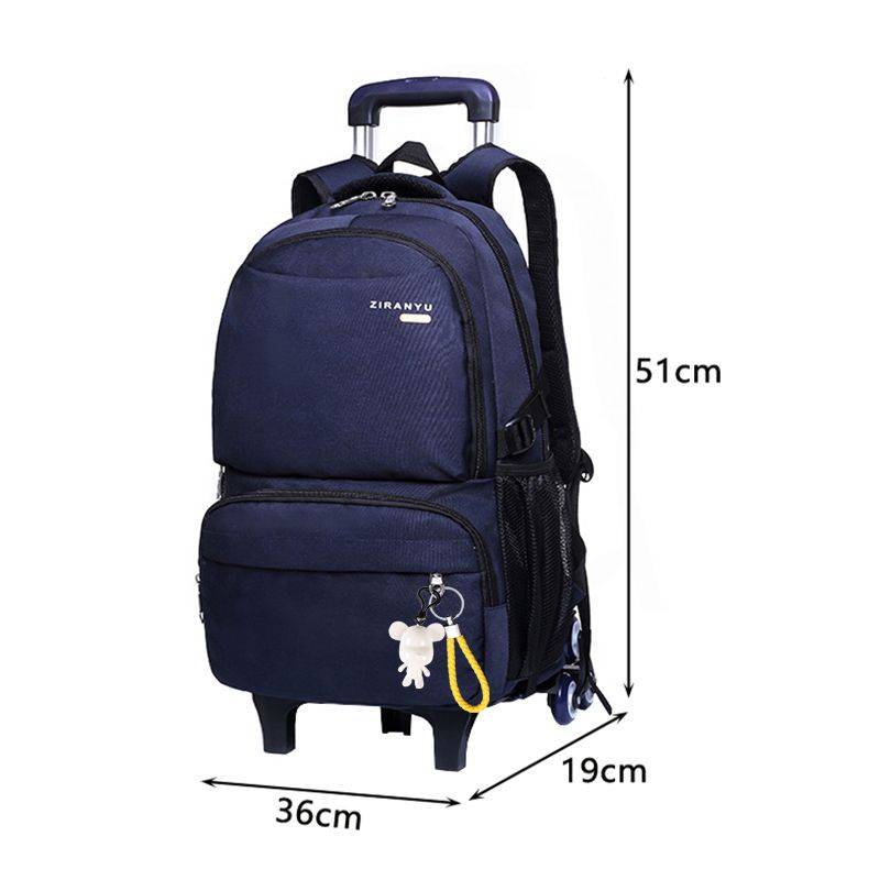 Webuy Wheeled Backpack Elementary Rolling Bookbag