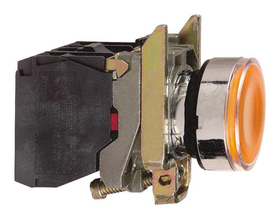Schneider Electric (XB4BW35B5) Industrial Pushbutton Switch, 22.5 mm