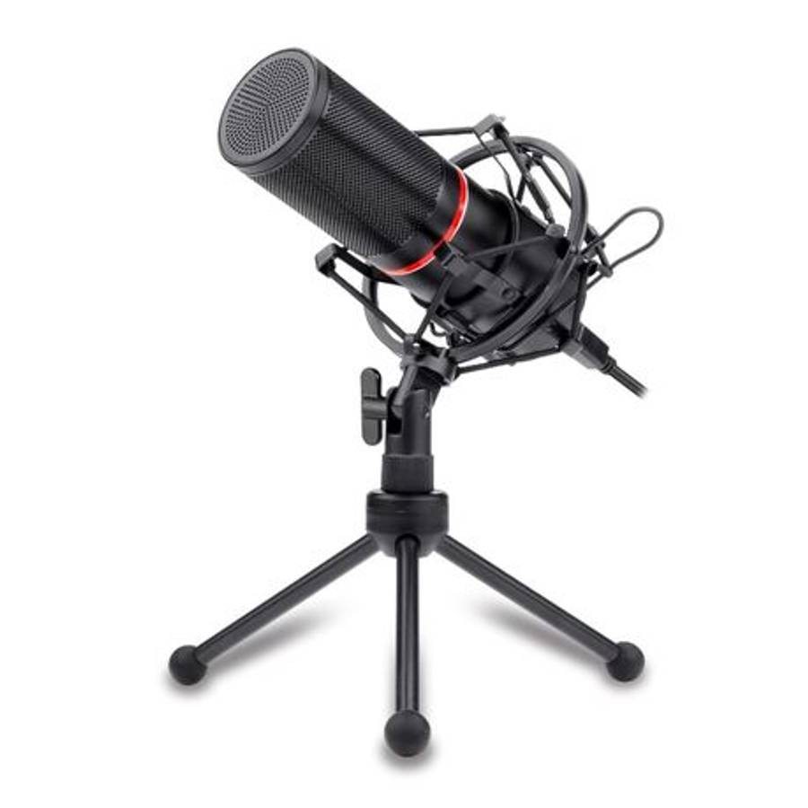 Redragon - Blazar Gaming Mic & Tripod - Black - Redragon - Blazar Gaming Mic & Tripod - Black