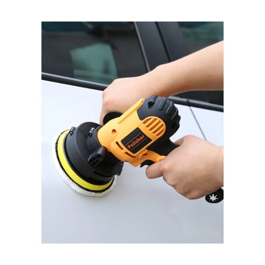 700W 125mm Compact Polishing and Buffering Machine for All Surfaces