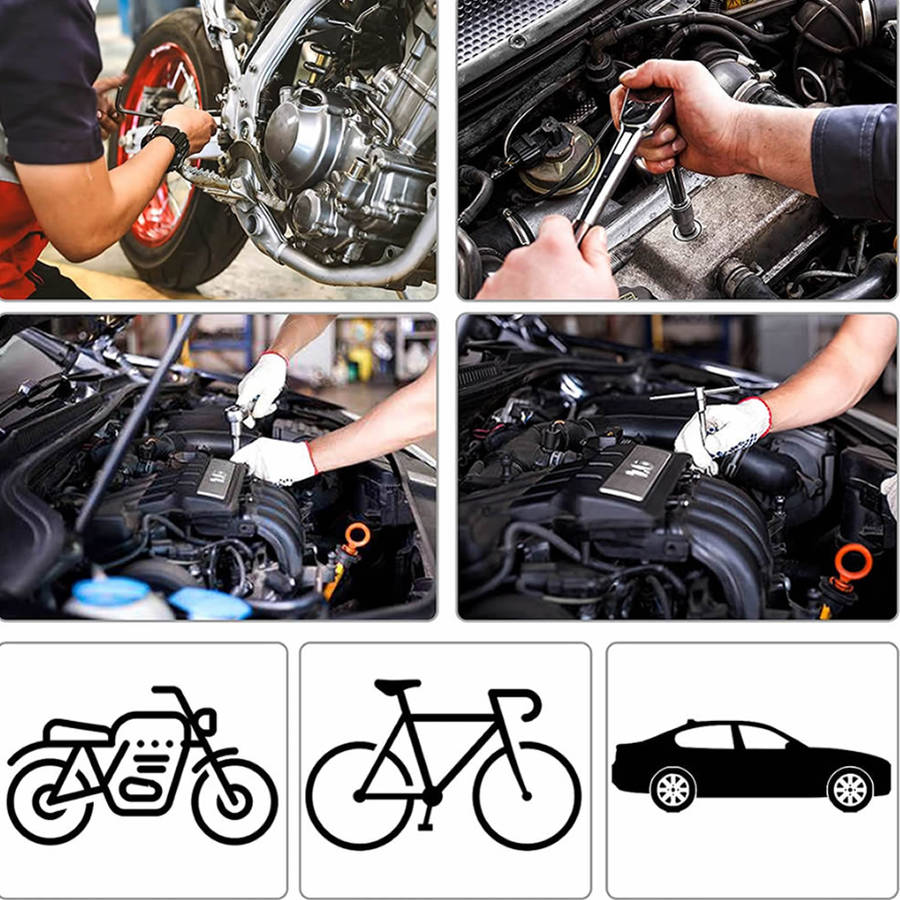 53 Piece Sockets And Wrenches Tools Set