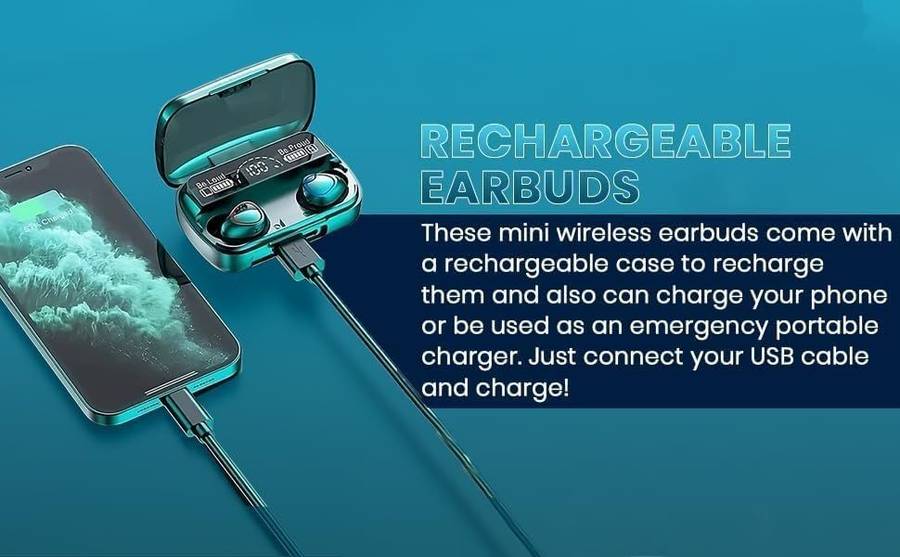 M10 Bluetooth Wireless Earbuds