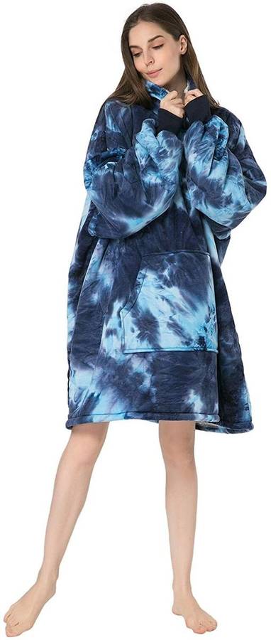 Tie Dye Giant Huggle Hoodie