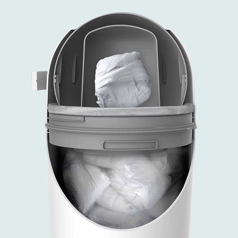 Magic Majestic Diaper Pail - Graphite