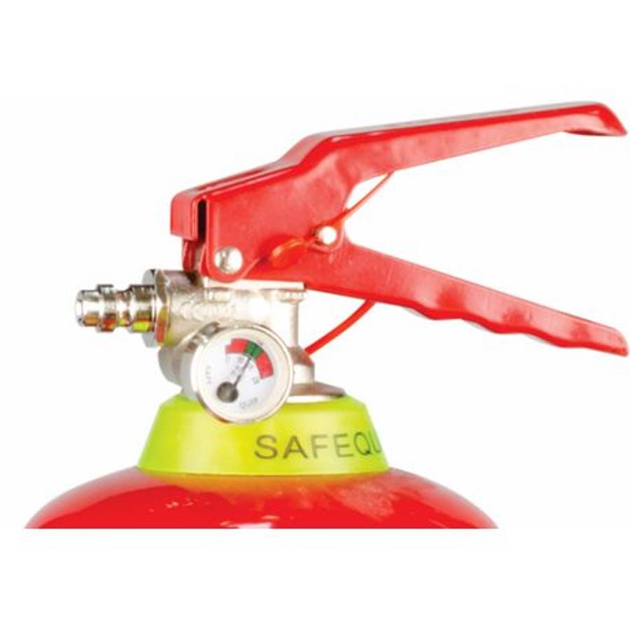 Safequip - 1.5kg Dcp Fire Extinguisher With Bracket - Red - Safequip - 1.5kg Dcp Fire Extinguishe...