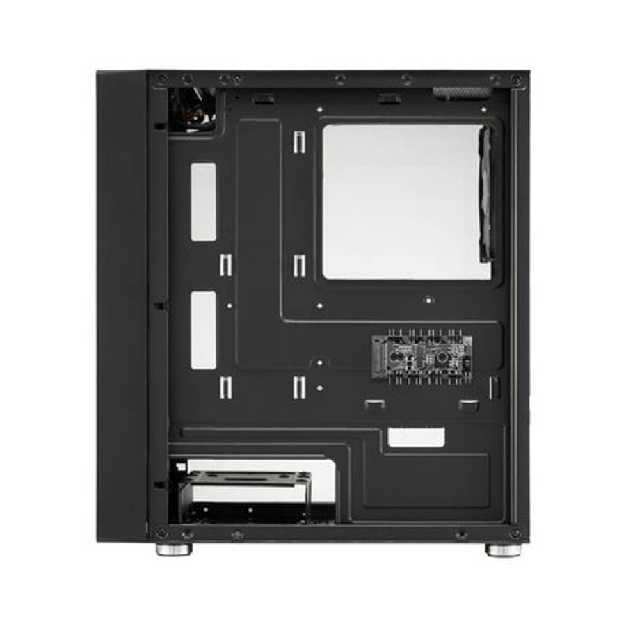 FSP - CST130A Micro-ATX Gaming Chassis Tempered Glass Side Panel - Black - FSP - CST130A Micro-AT...