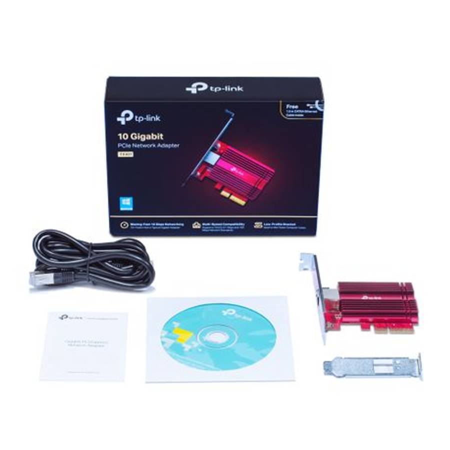 Tp-Link - TX 401 10 Gigabit PCI Express Network Adapter - Tp-Link - TX 401 10 Gigabit PCI Express...