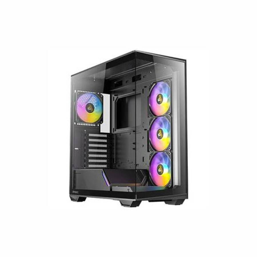 Antec - C3 ARGB ATX | Micro-ATX | ITX ARGB Mid-Tower Gaming Chassis - Black - Antec - C3 ARGB ATX...