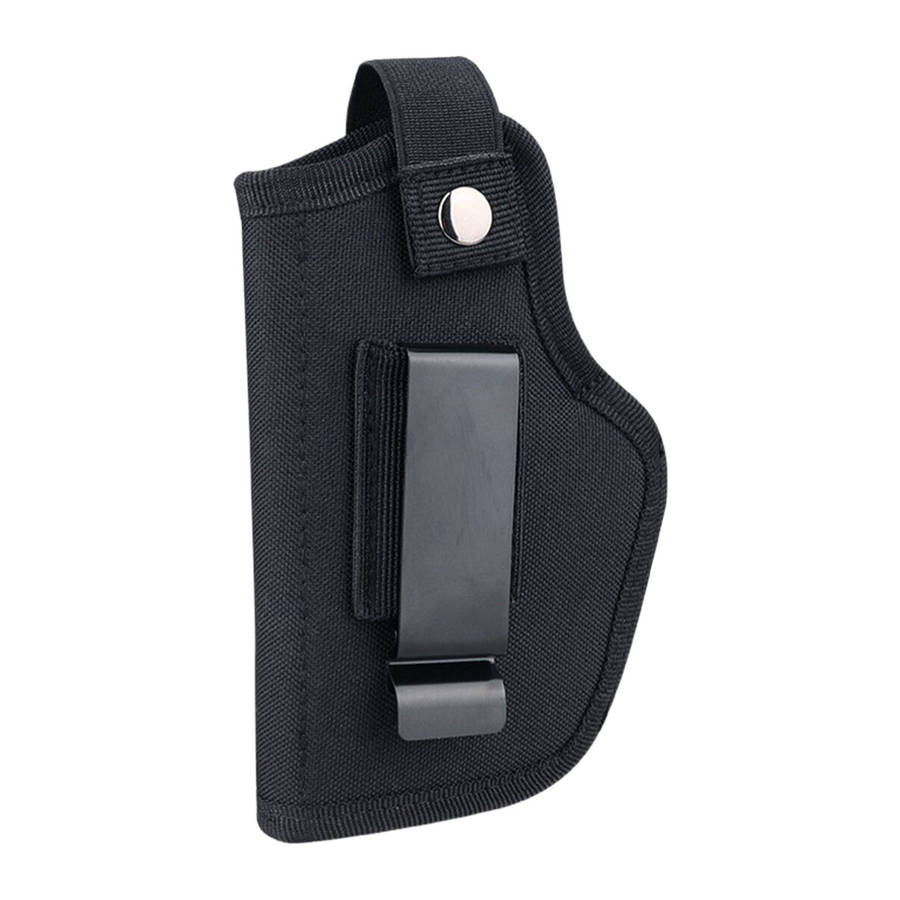 Tactical Ambidextrous Gun Holster Concealed Carry Holster Belt Metal Clip