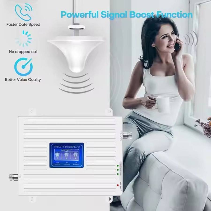 Tri-band Signal Booster