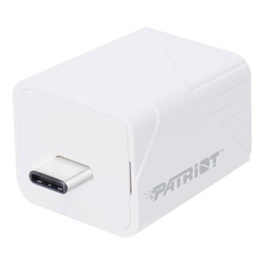 Patriot - iLuxe Cube 1TB Type-C Smart Backup Solution - White - Patriot - iLuxe Cube 1TB Type-C S...