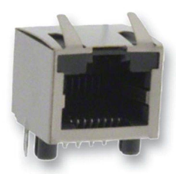 Amphenol (RJHSE5380) Modular Connector, RJ45 Jack, 1 x 1 (Port), 8P8C