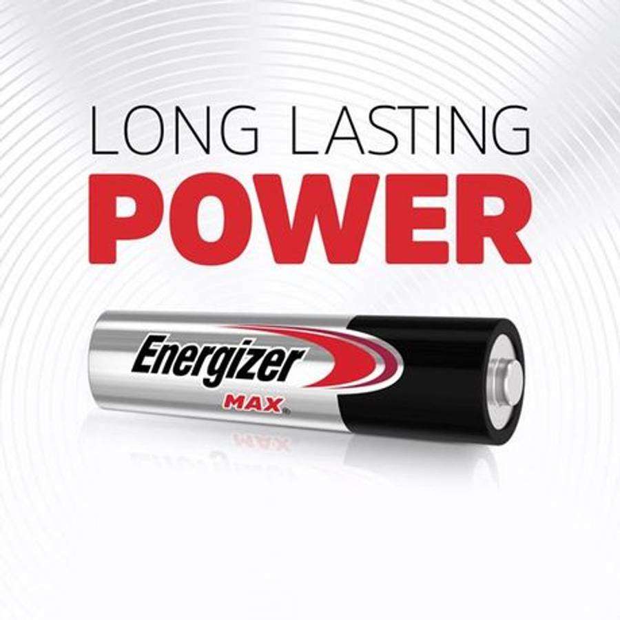 Energizer - 1.5v MAX Alkaline AAA Battery Card 2 - Energizer - 1.5v MAX Alkaline AAA Battery Card 2