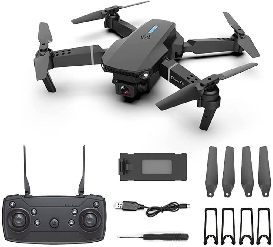 W8 Pro Max Foldable Drone Set With DUALS Cameras