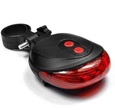 LED Laser Bicycle Tail Light - Red