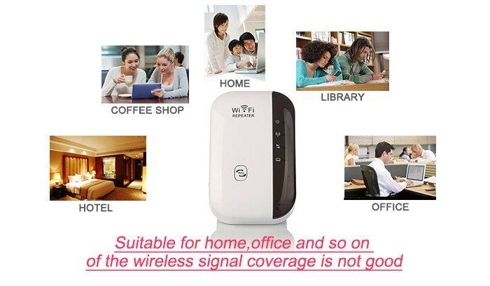 Wireless wifi signal booster extender