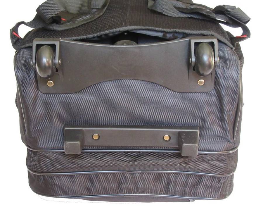 Camel Mountain Trolley Laptop Bag - Black