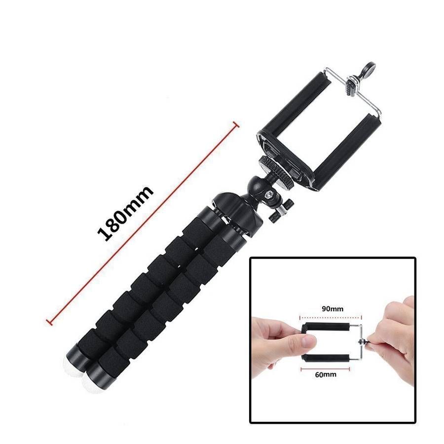 Flex-Arm Tripod + Remote Shutter