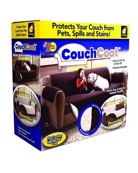 Couch Coat Convenient Reversible Sofa Cover - Single Size (READ THE DESCRIPTION)
