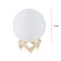 3D RGB Moon Light