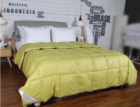Jack Brown Luxury Duck Feather Queen Size Duvet - Light Green (PLEASE READ THE DESCRIPTION)