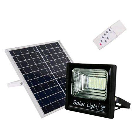 60W Solar LED Flood Light with Remote control