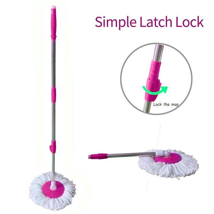 Rotating 360 Spin Mop And Plastic Bucket Set