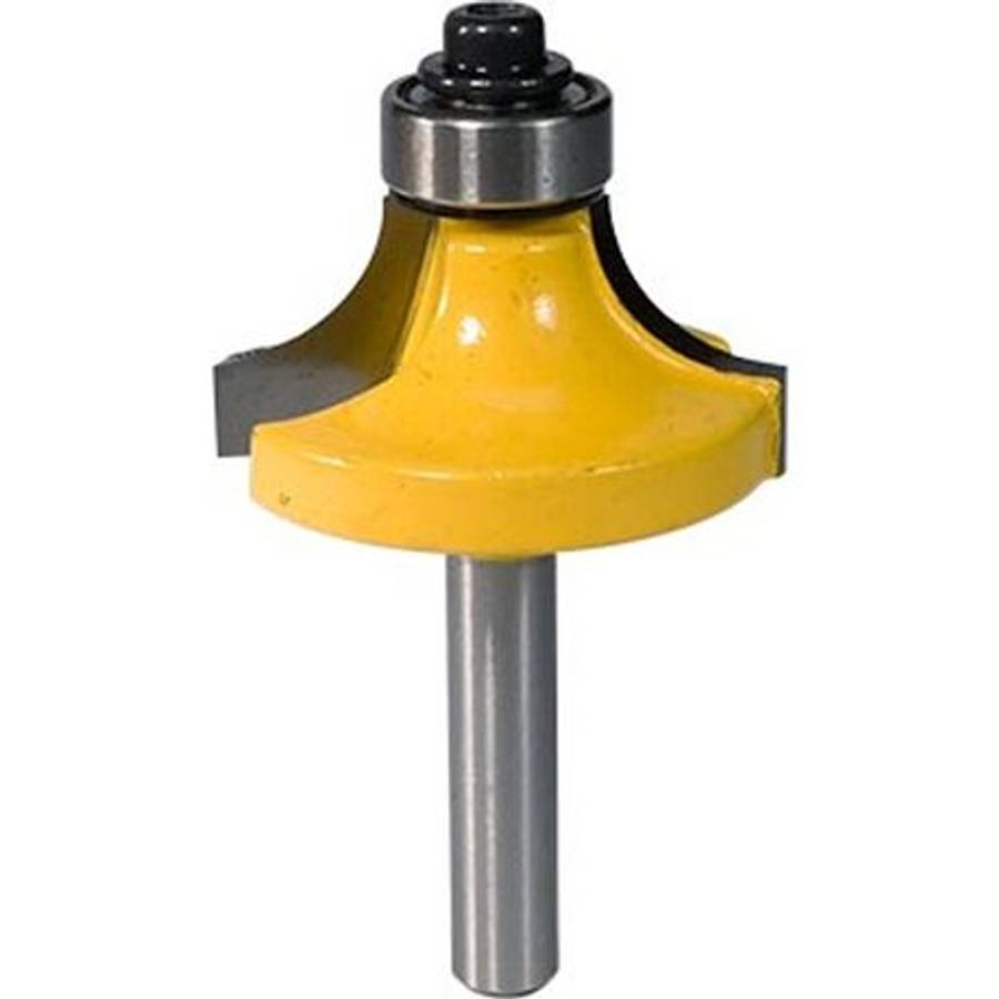 Pro-Tech - Corner Rounding 1 1/4" X 5/8" (3/8" Radius) 1/4" Shank - Pro-Tech - Corner Rounding 1 ...