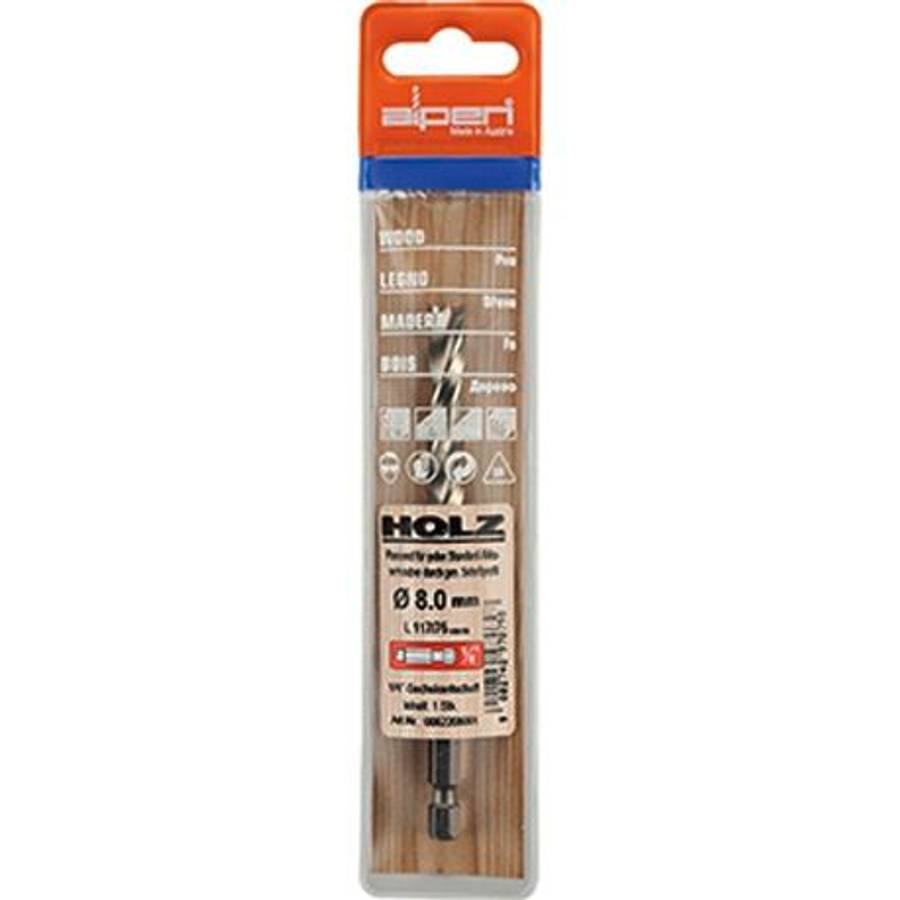 Alpen HSS Wood Bit 5mm Hex Shank - Alpen HSS Wood Bit 5mm Hex Shank