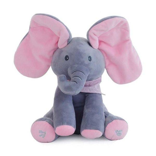 Musical Talking and Singing Elephant - Pink (SECOND HAND)(NO SOUND)
