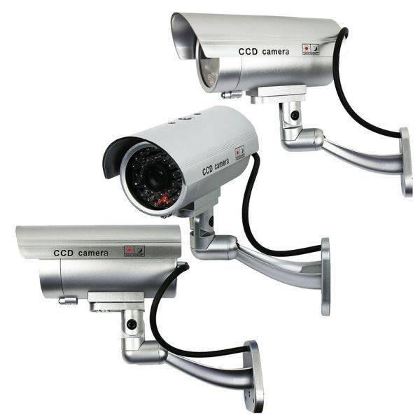 Realistic Looking Dummy IR CCTV Camera