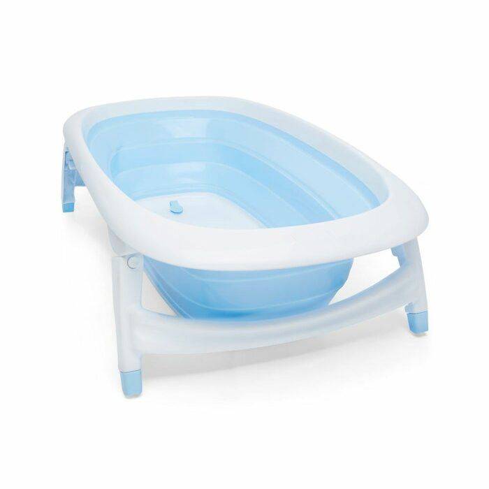 Baby Foldable Baby Bath - Blue