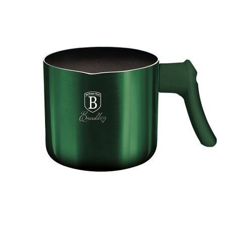 Berliner Haus 1.2L Titanium Coating Milk Pot - Emerald Edition