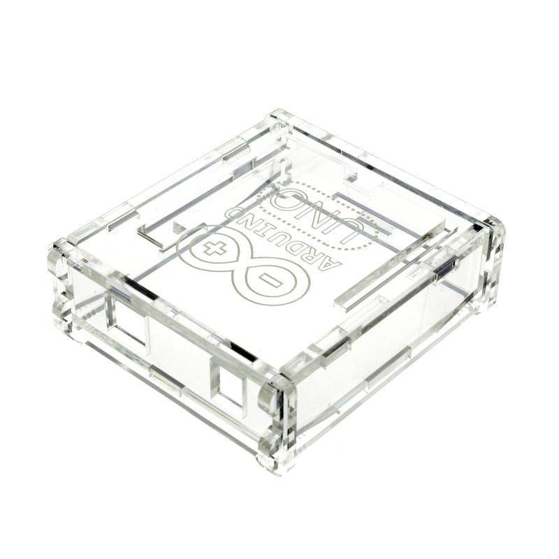 Arduino UNO R3 Acrylic Enclosure Case - Black