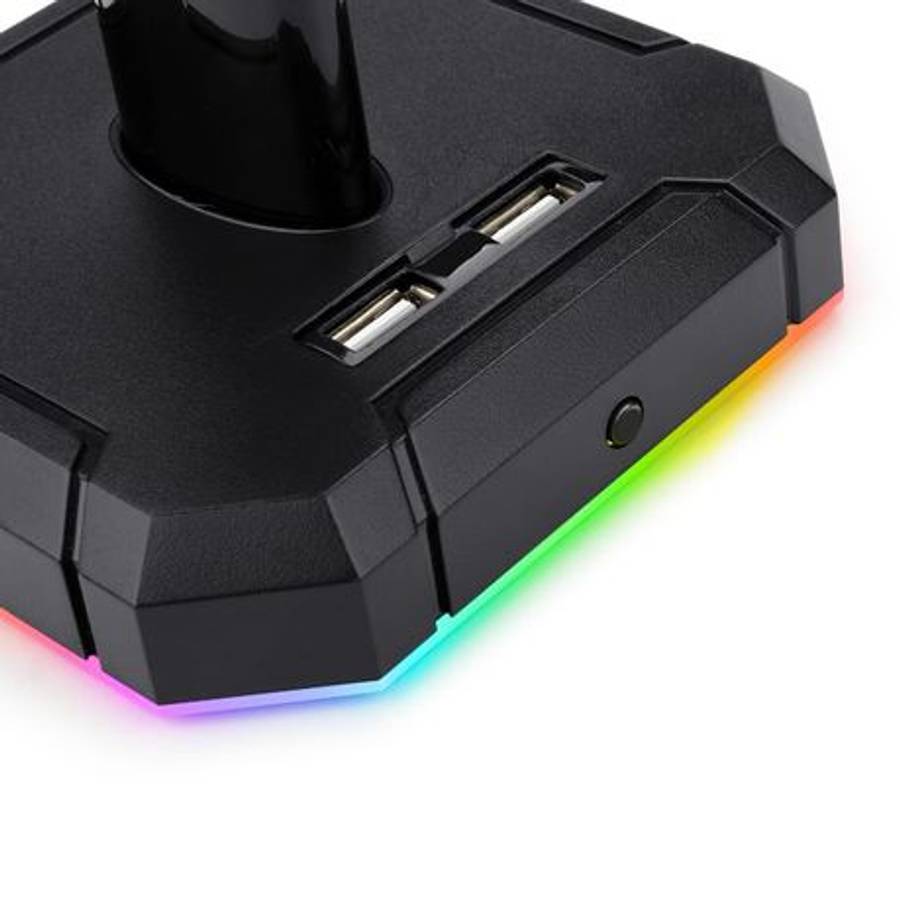 Redragon - Scepter PRO Quad USB2.0 RGB Headset Stand - Redragon - Scepter PRO Quad USB2.0 RGB Hea...